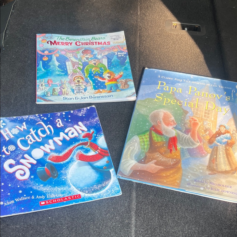 Christmas Kids Learning Books -holiday winter